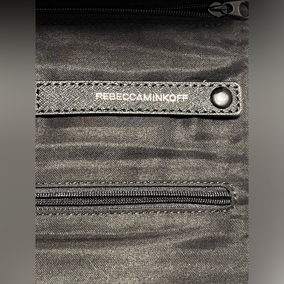 REBECCA MINKOFF Saffiano Leather heavy metal travel jewelry bag - Picture 5 of 6